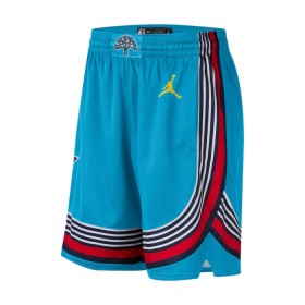 Män All-Star 2025 Shorts Jordan Blå Swingman